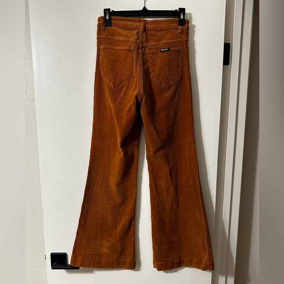 Rollas Eastcoast Flare Tan Corduroy Pants - Picture 4 of 12